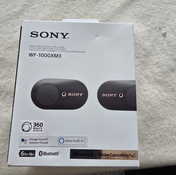Sony WF-1000XM3 Black Earbuds